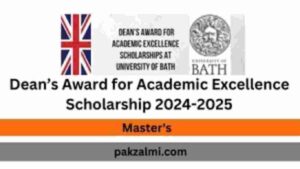 Dean’s Award for Academic Excellence Scholarship 2024-2025